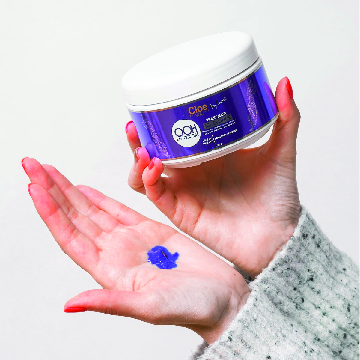Máscara Ooh My Color Violet 270gr Cloe