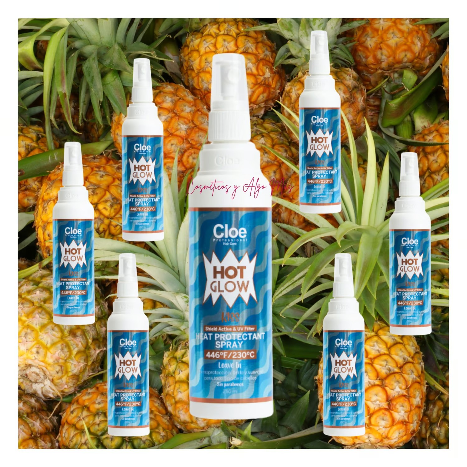 Protector Térmico Hot Glow Kiss 250ml Cloe