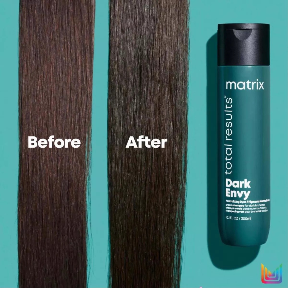 Matrix Shampoo neutralizador de tonos rojizos Dark Envy 300ml