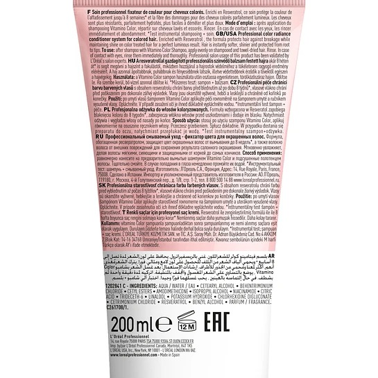 Acondicionador LOreal Vitamino Color Serie Expert 200ml