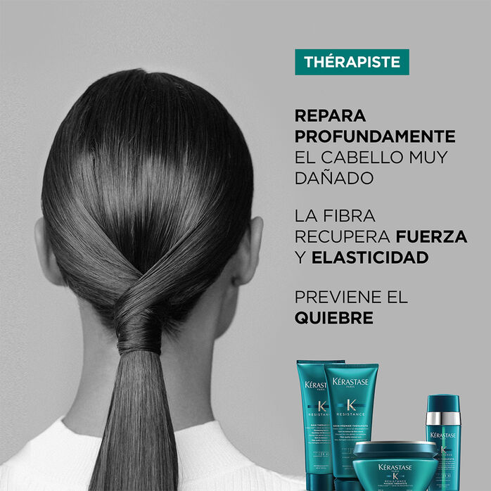 Shampoo Kérastase Cabello Dañado Bain Thérapiste Resistance 250 ml