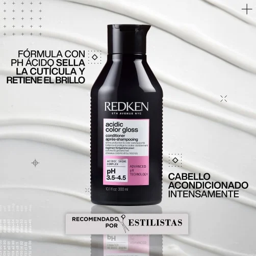 Acondicionador Brillo Intenso Cabello Con Color Acidic Color Gloss 300ml Redken