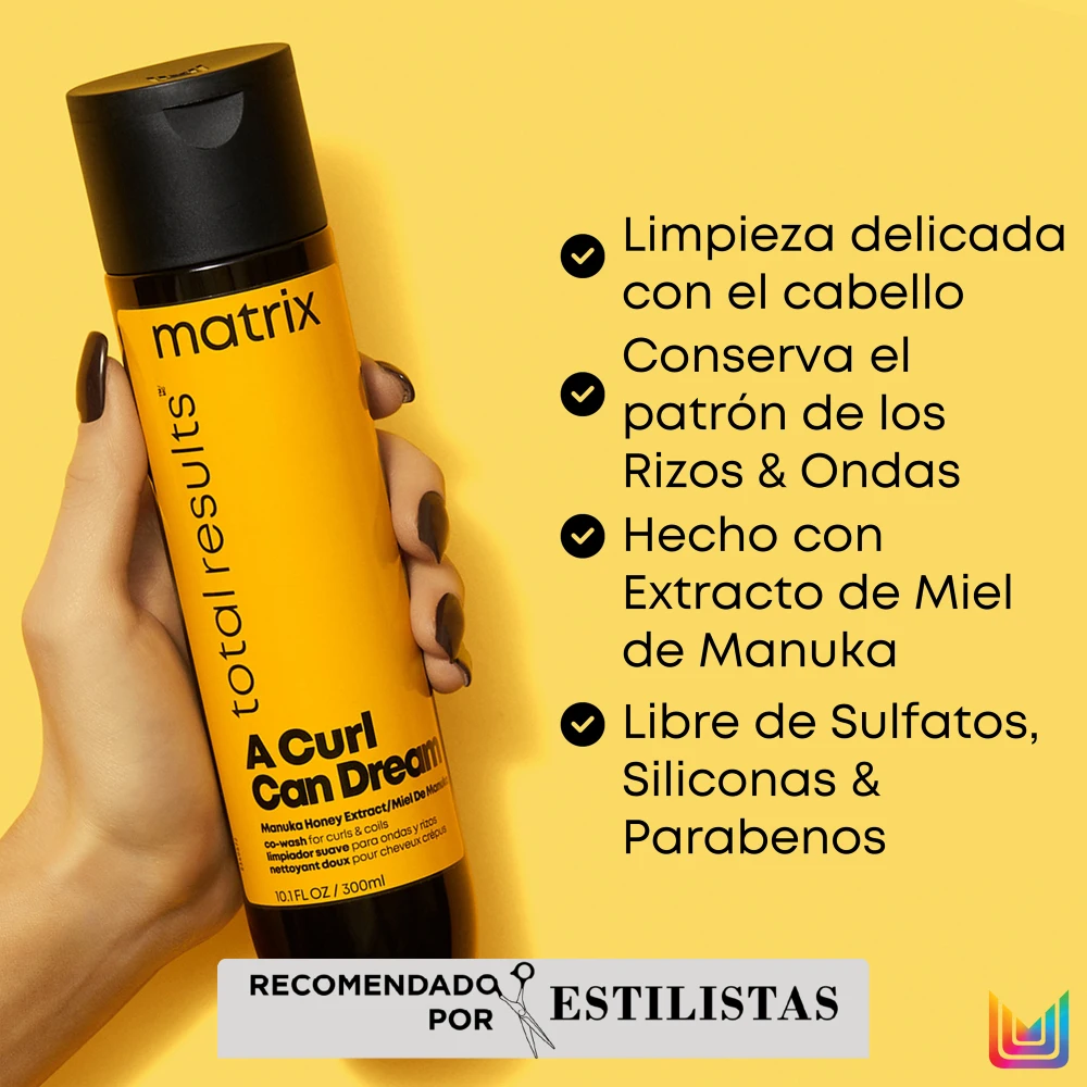 Co-Wash para Cabello con Rizos A Curl Can Dream 300 ml Matrix