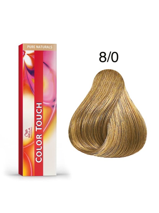 Wella Tinte Color Touch 60ml 8/0 Pure Nat