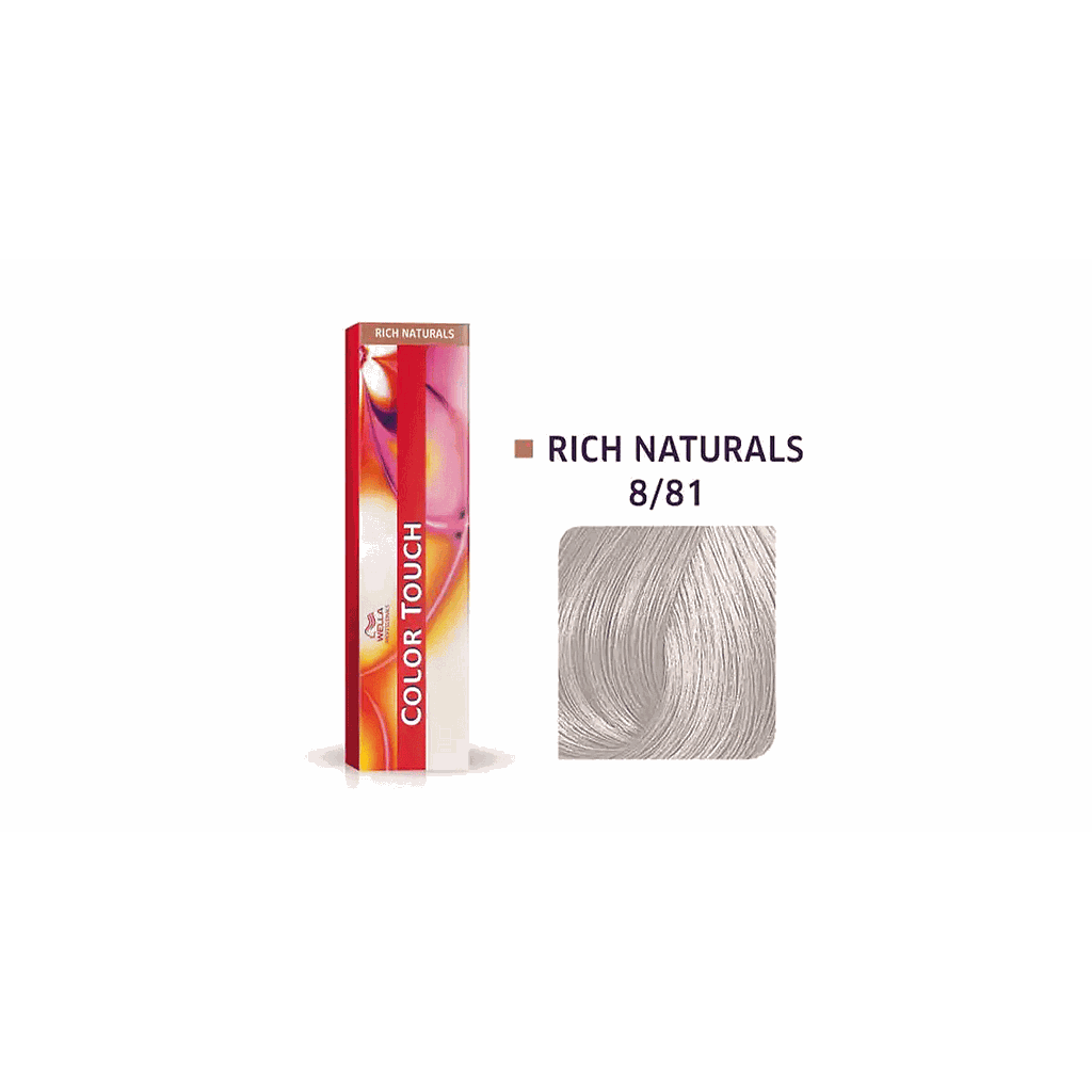 Wella Tinte Color Touch 60ml 8/81 Rich Nat
