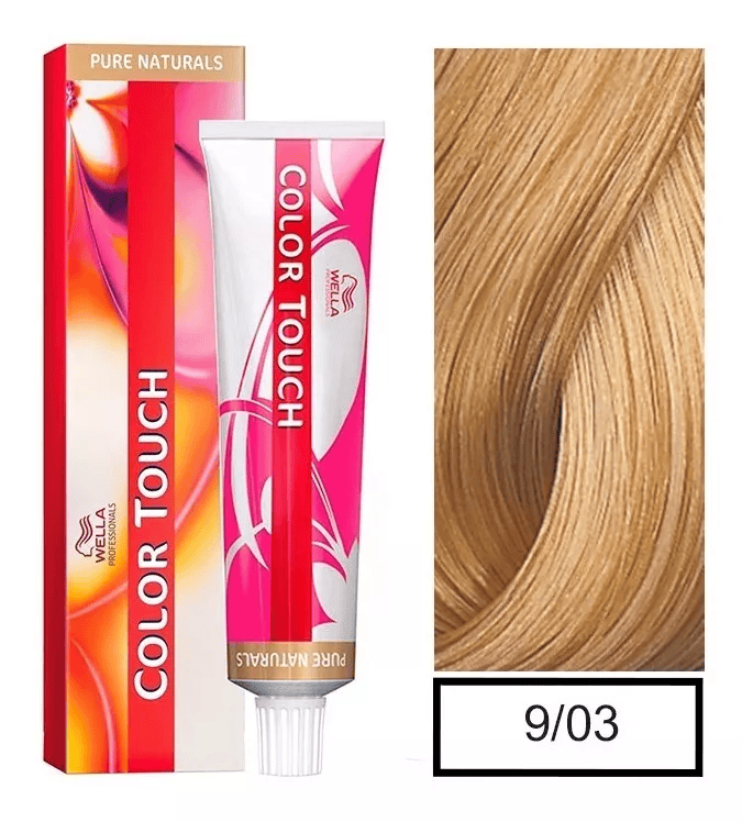 Wella Tinte Color Touch 60ml 9/03 Pure Nat