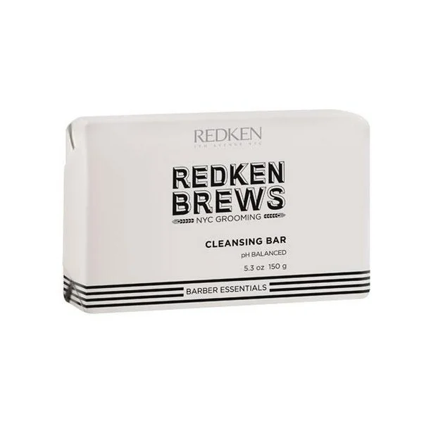 Barra de limpieza para hombres, jabón para cara y cuerpo Redken Brew Cleanse Bar 150g