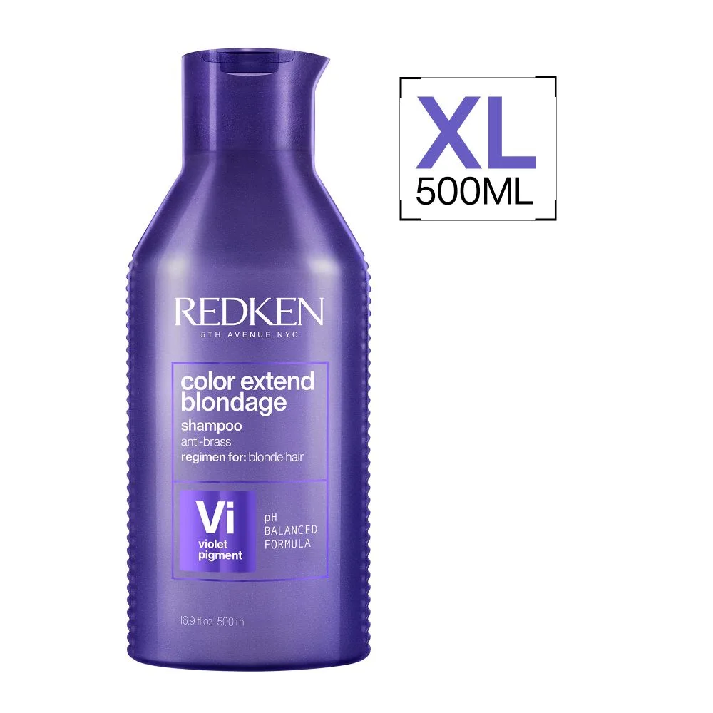Acondicionador Redken Violeta Tonalizador de Cabellos Rubios Color Extend Blondage 500 ml