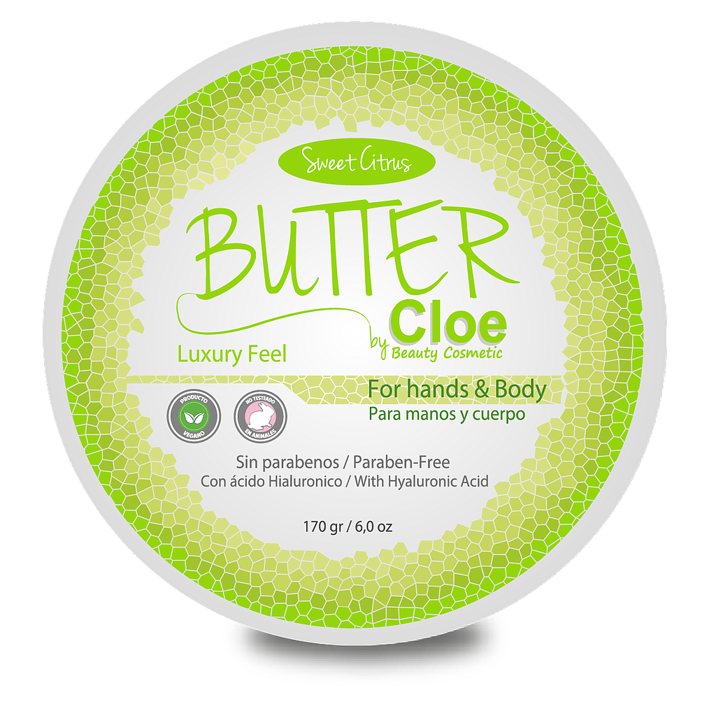 Butter Sweet Citrus 170gr Cloe