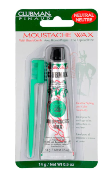 Clubman Moustache Wax Neutral 14 Gr