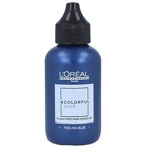 LOreal Maquillaje Capilar Flash Pro Feeling Blue 60ml One Shot