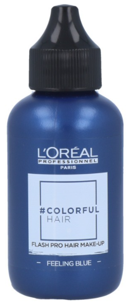LOreal Maquillaje Capilar Flash Pro Feeling Blue 60ml One Shot