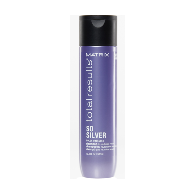 Matrix Shampoo neutralizador tonos amarillos Violeta So Silver 300ml