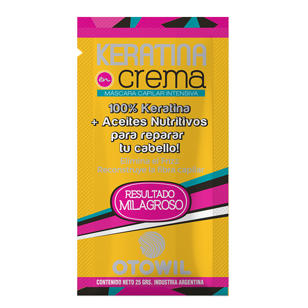Otowil Keratina En Crema Sachet 25gr 