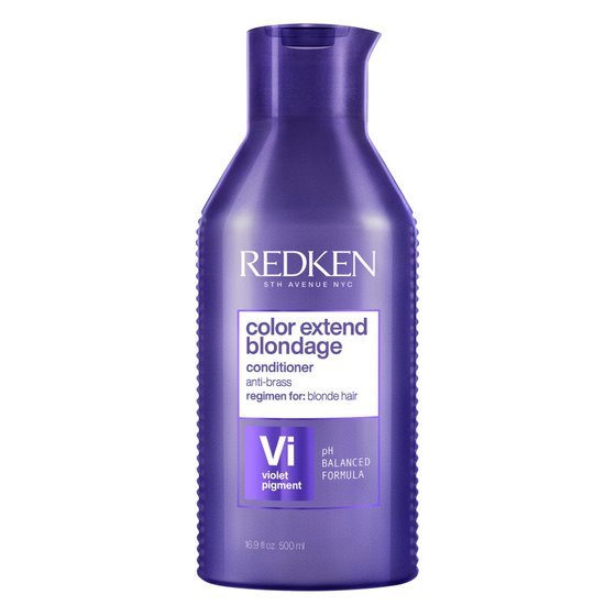 Acondicionador Redken Violeta Tonalizador de Cabellos Rubios Color Extend Blondage 500 ml