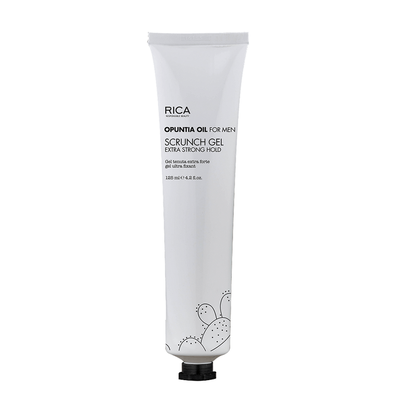 Rica Opuntia Oil For Men Scrunch Gel Extra Hold 125ml