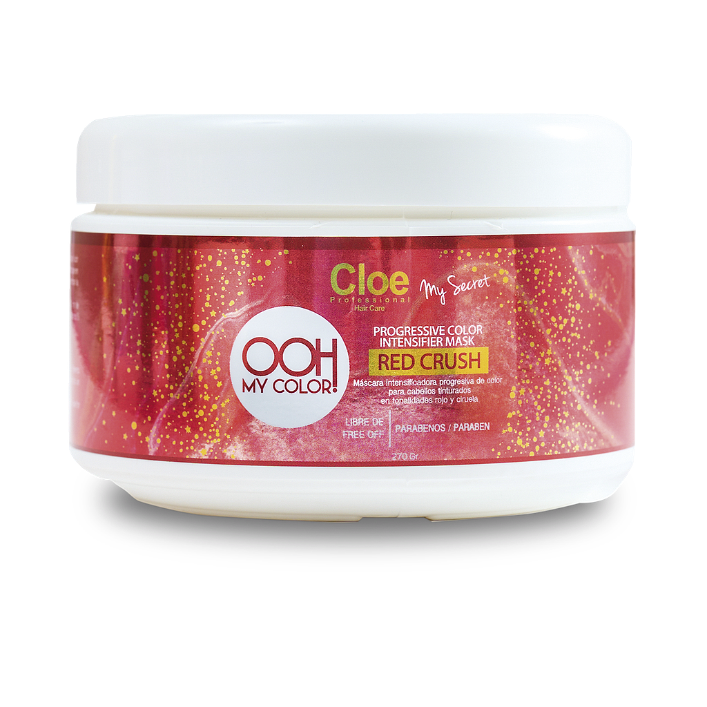 Máscara Red Crush Ooh My Color 270gr Cloe