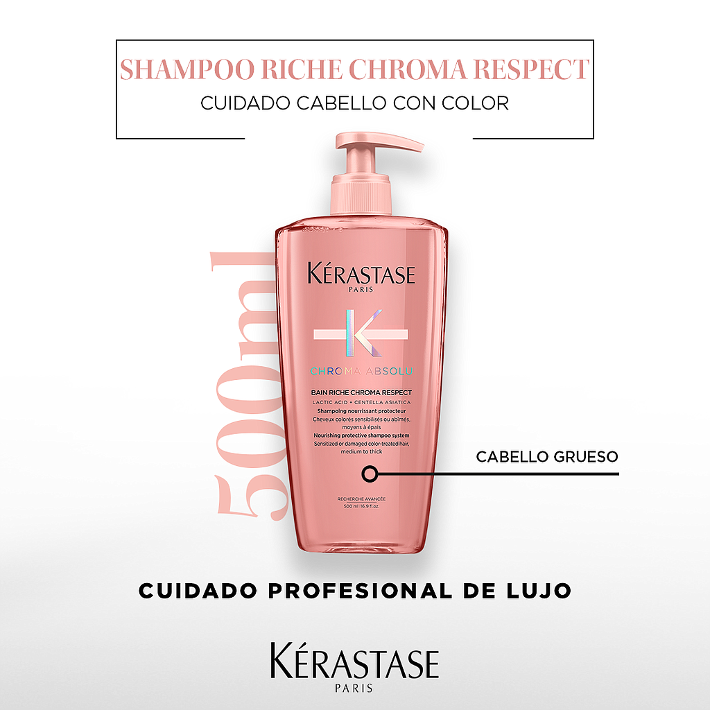Shampoo Bain Riche Chroma Respect 500ml Kerastase