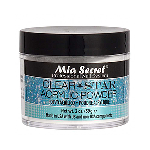 CLEAR STAR ACRYLIC POWDER 59GR MIA SECRET