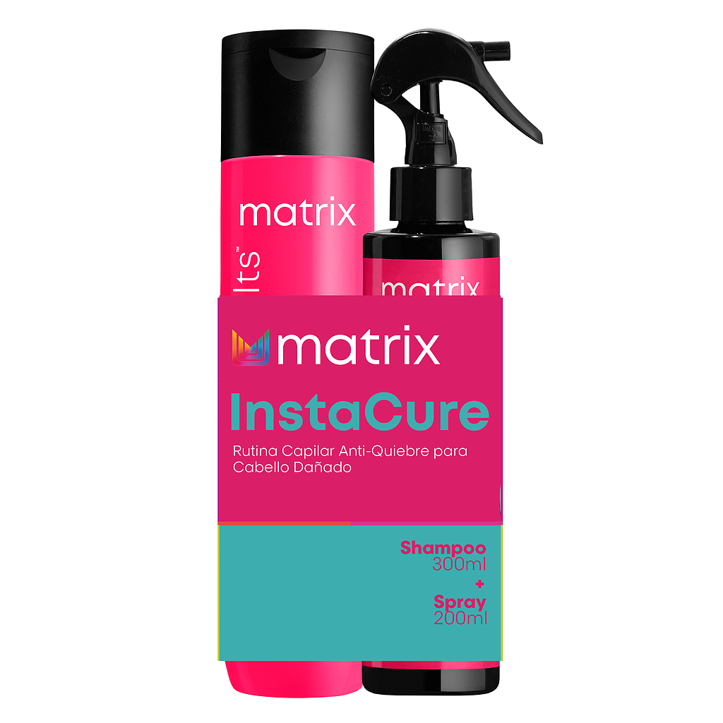 Set Shampoo InstaCure 300ml + Spray InstaCure 200ml Matrix