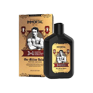 Shampoo Immortal NYC 3 in 1 One Million Dollars 500ml